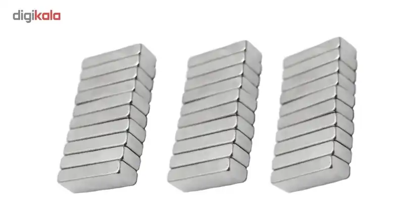 آهن ربای مدل مکعبی بسته 30 عددی