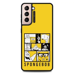 AKAM AMC-WSGS21P-SPONGE BOB3 Cover For Samsung Galaxy S21 Plus