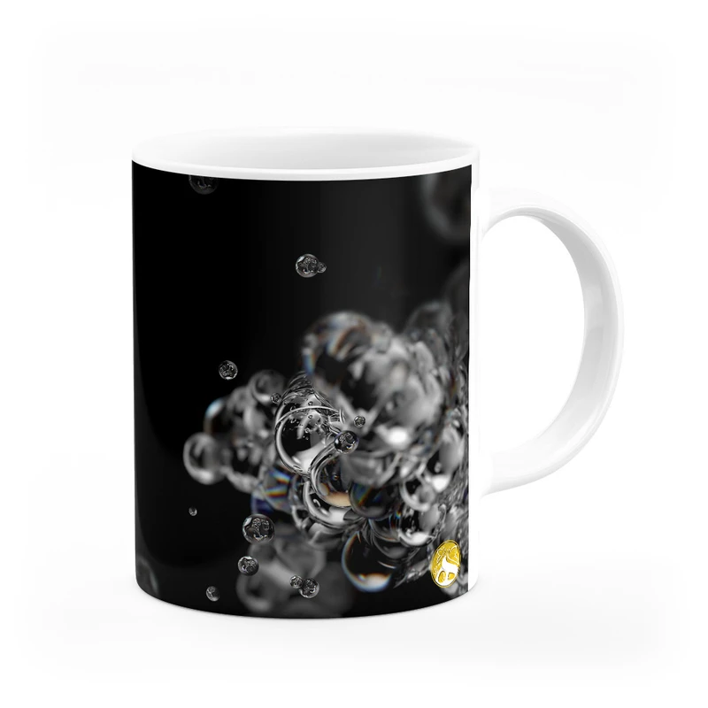 ماگ هومرو طرح قطره های آب مدل MG2992