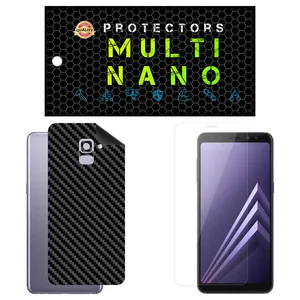 Multi Nano X-SFC Screen Protector For Samsung Galaxy A8 Plus 2018 with back skin