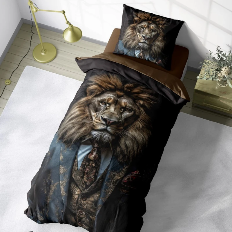 سرویس خواب 1 نفر 4 تکه مدل شیر کت پوش کد 1031