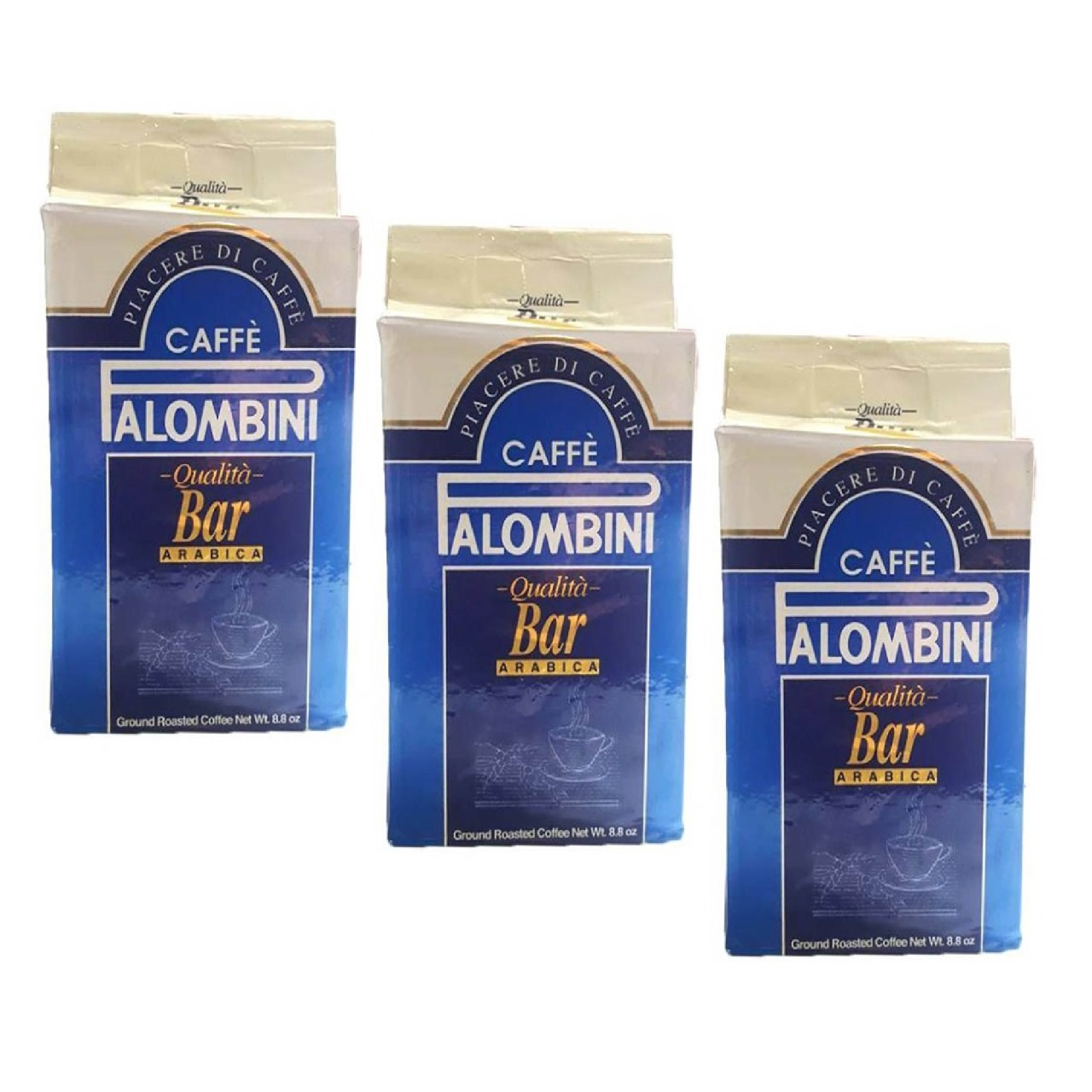 قهوه آسیاب شده پالومبینی مدل Bar Arabica بسته 3 عددی