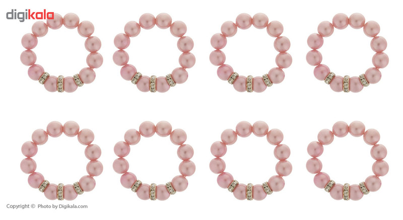 حلقه دستمال سفره مدل 006 بسته 8 عددی