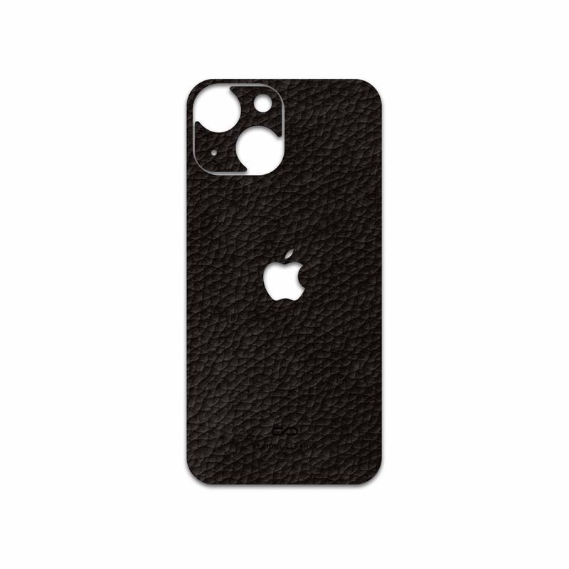 برچسب پوششی ماهوت مدل Dark-Brown-Leather مناسب برای گوشی موبایل اپل iPhone 13 Mini