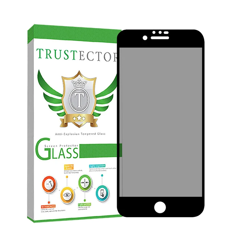 محافظ صفحه نمایش حریم شخصی تراستکتور مدل FTLPRVCTRN مناسب برای گوشی موبایل اپل iPhone 7 / 8 / 6s / 6