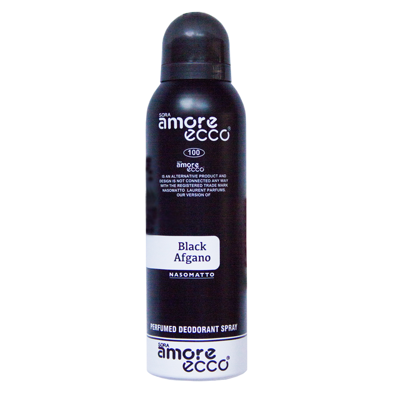 اسپری مردانه سورا آمور مدل BLACK AFGHAN حجم 200 میلی لیتر