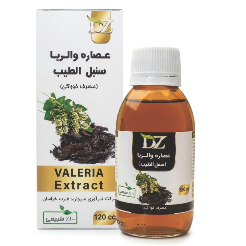عصاره خوراکی سنبل‌الطیب  والریا دکتر زرقانی - 120 میلی لیتر