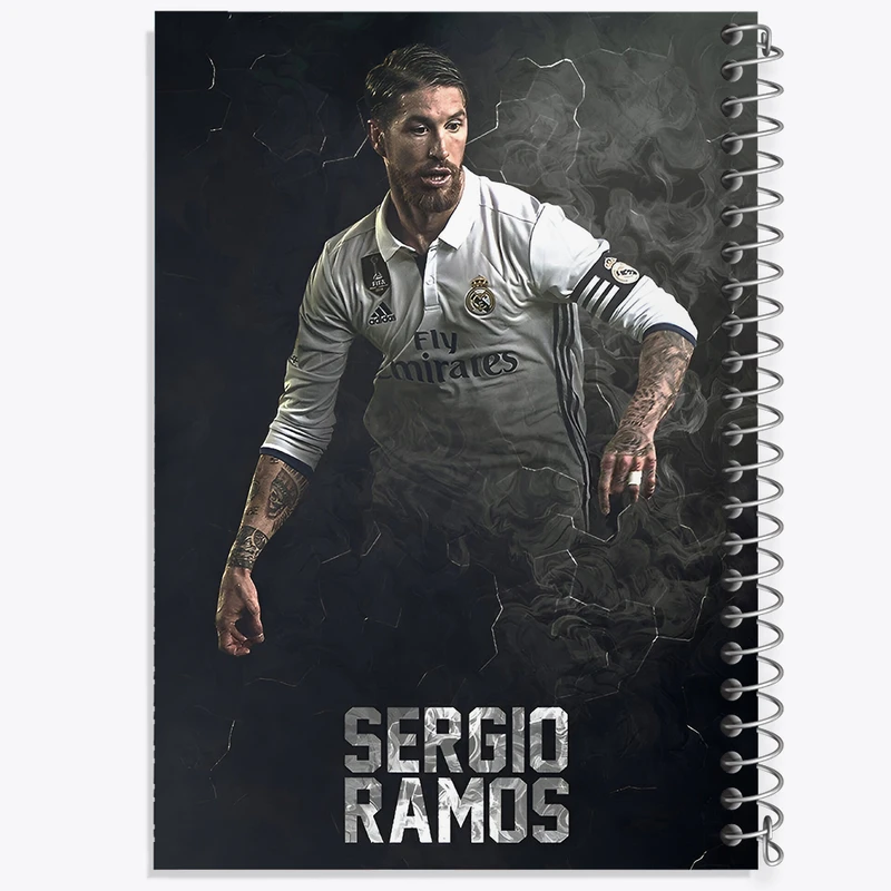 دفتر لیست خرید 50 برگ خندالو طرح سرخیو راموس کد N2798