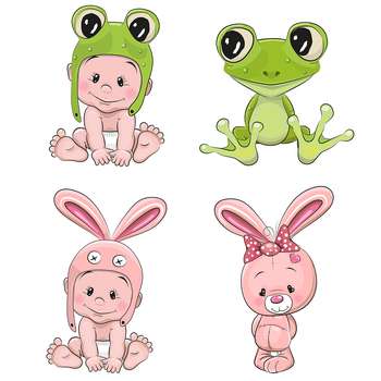 استیکر کلید و پریز صالسو طرح plug rabbit a.z