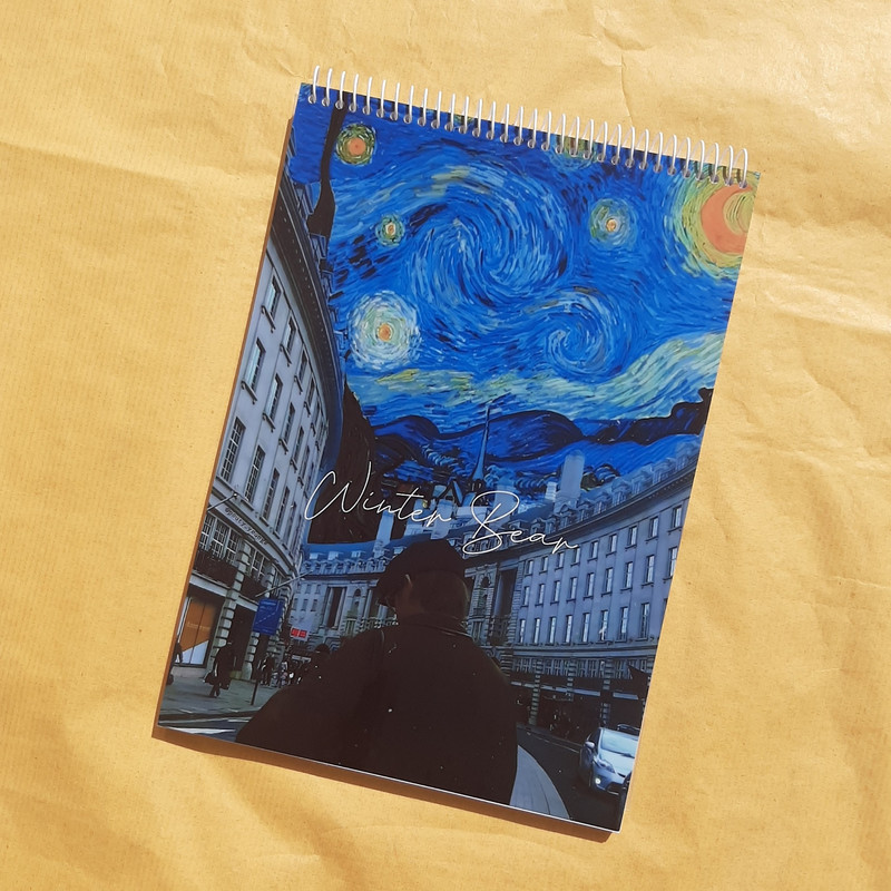 دفتر شطرنجی 100 برگ مدل ونگوک