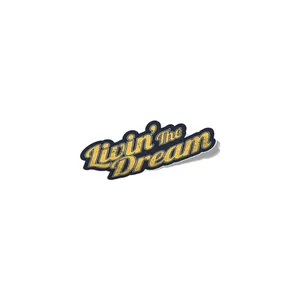استیکر تزئینی موبایل و تبلت لولو مدل رویاتو زندگی کن LIVING THE DREAM کد 378