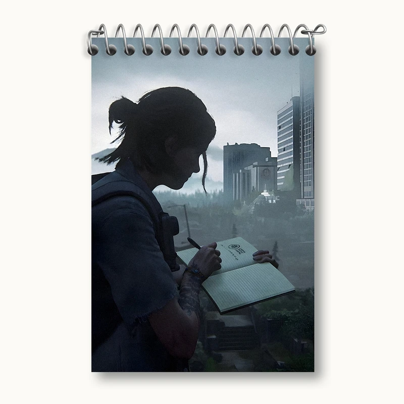 دفتر یادداشت 50 برگ خندالو مدل لست آف آس (The Last Of Us) کد F1333