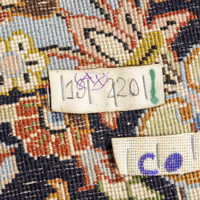 فرش دستبافت پنج و نیم متری طرح خراسان کد 4.19.220