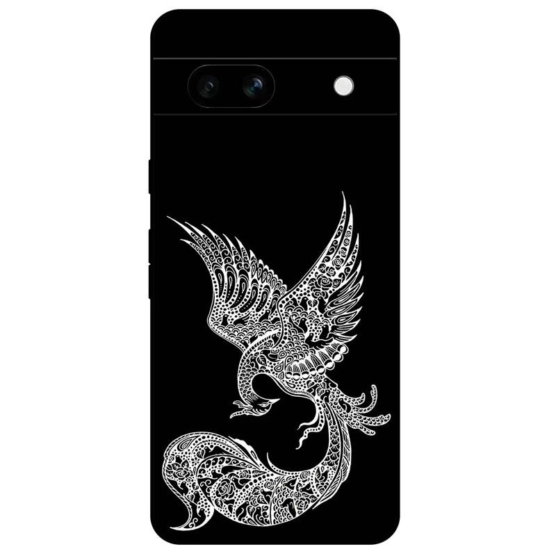 کاور مگافون طرح ققنوس مدل 1629 مناسب برای گوشی موبایل گوگل Pixel 7A