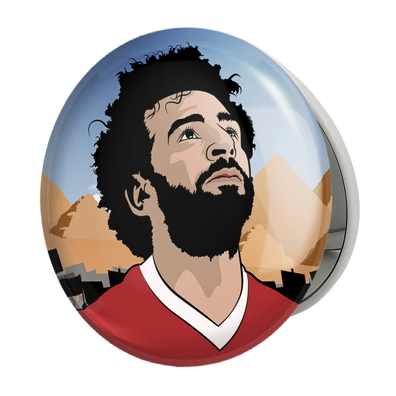 آینه جیبی خندالو طرح محمد صلاح مدل تاشو کد 28898