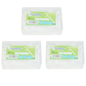 نخ دندان ماکرو مولکول مدل Care Floss سه بسته 30 عددی