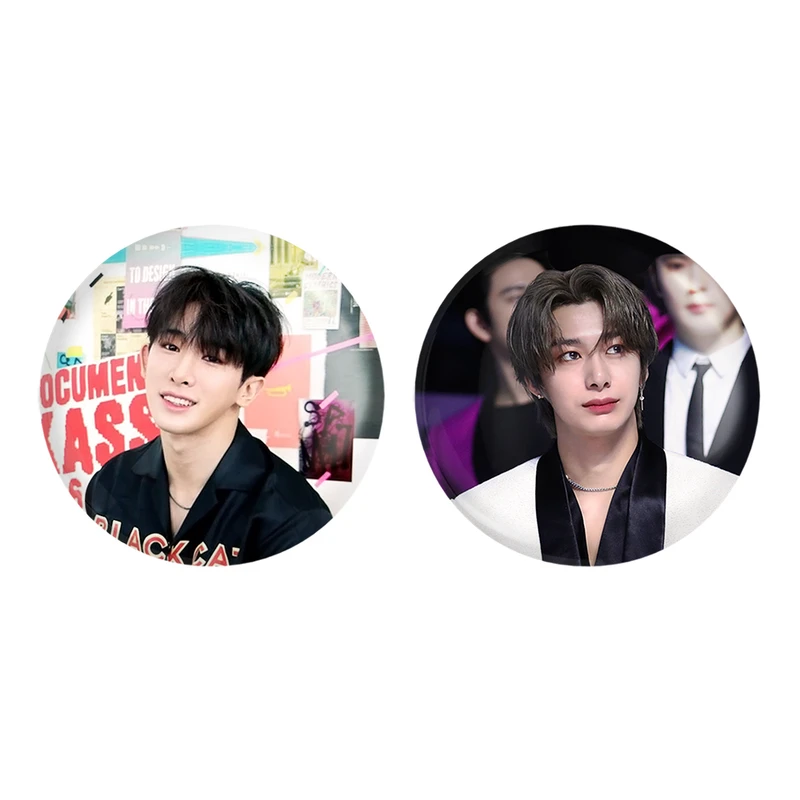 مگنت خندالو طرح هیونگ وون و ونهو گروه مانستا اکس کد 1227712275 مجموعه 2 عددی