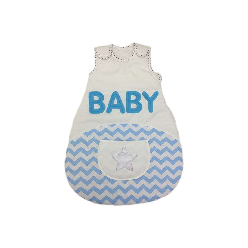 قنداق مدل کیسه خواب طرح Baby زیگزاگ کد 970019 قنداق مدل کیسه خواب طرح Baby زیگزاگ کد 970019