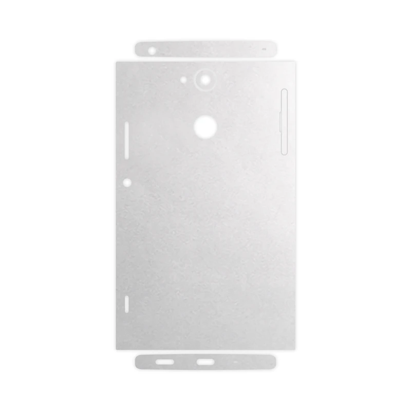 برچسب پوششی ماهوت مدل Metallic-White-FullSkin مناسب برای گوشی موبایل سونی Xperia XA2