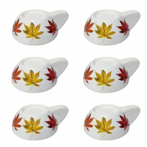 جاشمعی طرح پاییزی کد AA 27 بسته 6 عددی