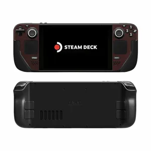 MAHOOT Valve Steam Deck Matte Dark Brown Leather-Matte Black