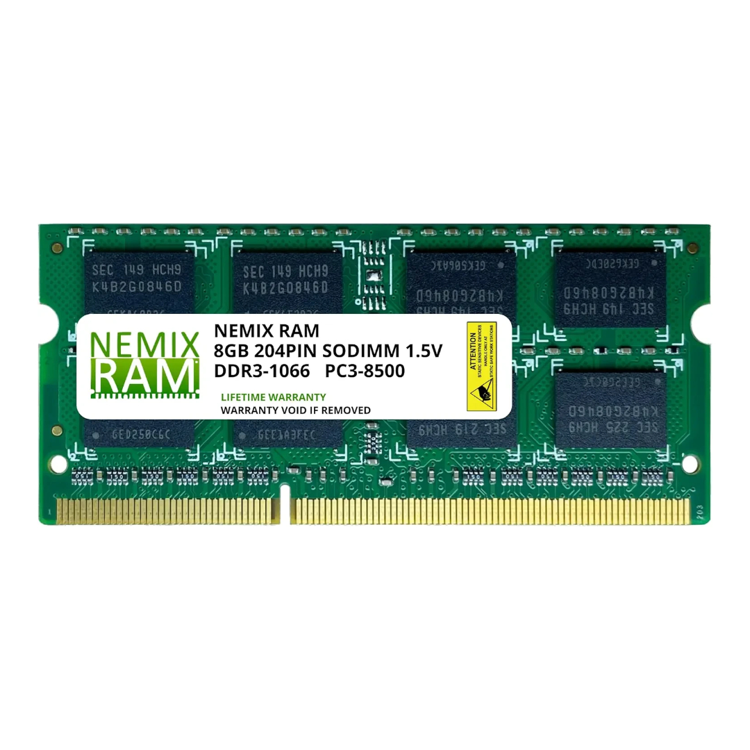 رم لپتاپ DDR3 تک کاناله 1066 مگاهرتز CL11 نمیکسرام مدل MS8500-828K02-726 ظرفیت 8 گیگابایت