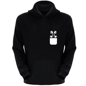 هودی زنانه مدل هندزفری S62 رنگ مشکی