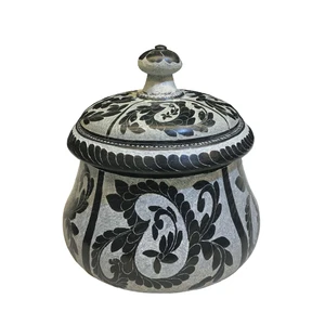ظرف دیزی سنگی مدل گلستان کد DIZGLS08