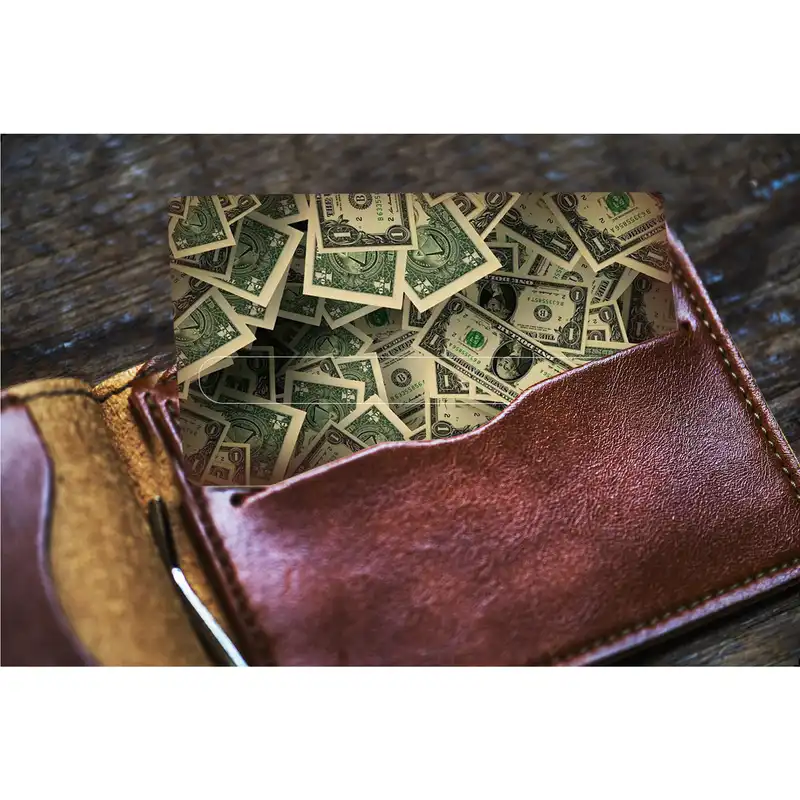 استیکر کارت مدل دلار کد A39