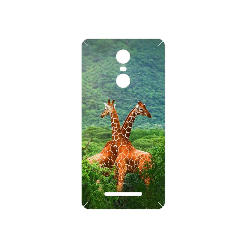برچسب پوششی ماهوت مدل Giraffe مناسب برای گوشی موبایل شیائومی Redmi Note 3