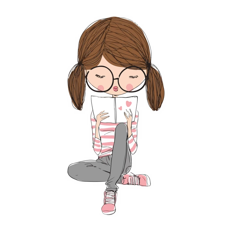 استیکر دیواری کودک پویا مارکت مدل دخترونه کد 454