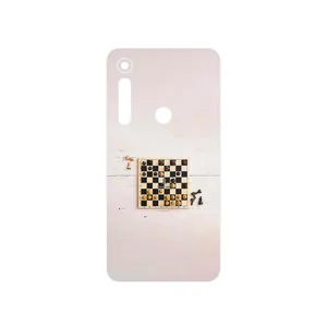 MAHOOT Chess Cover Sticker for Motorola One Macro
