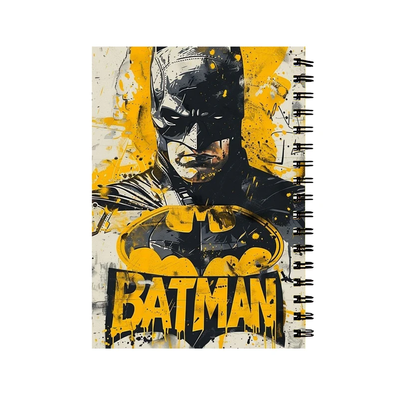 دفتر مشق 50 برگ طرح بتمن کد 014