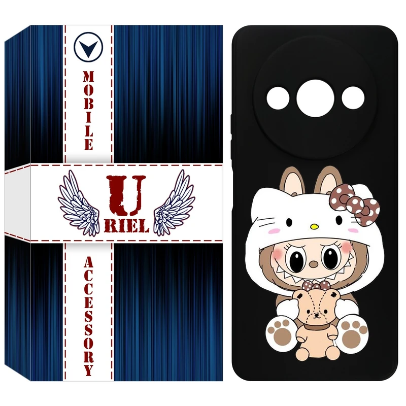کاور یوریل مدل KSH کد 124 طرح عروسک لبوبو مناسب برای گوشی موبایل شیائومی Redmi A3 / A3x