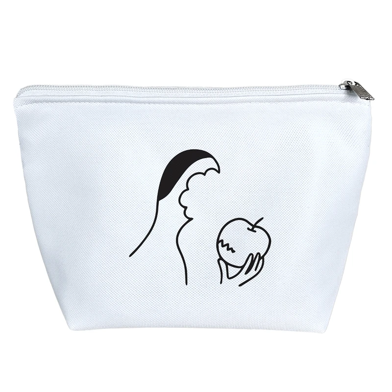 کیف لوازم آرایش دخترانه خندالو مدل سیب و گاز کد 7659