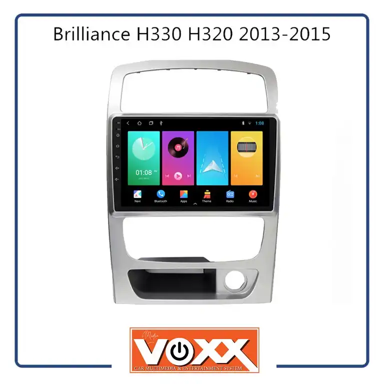 پخش کننده تصویری خودرو ووکس مدل C200PRO مناسب برای برلیانس 330