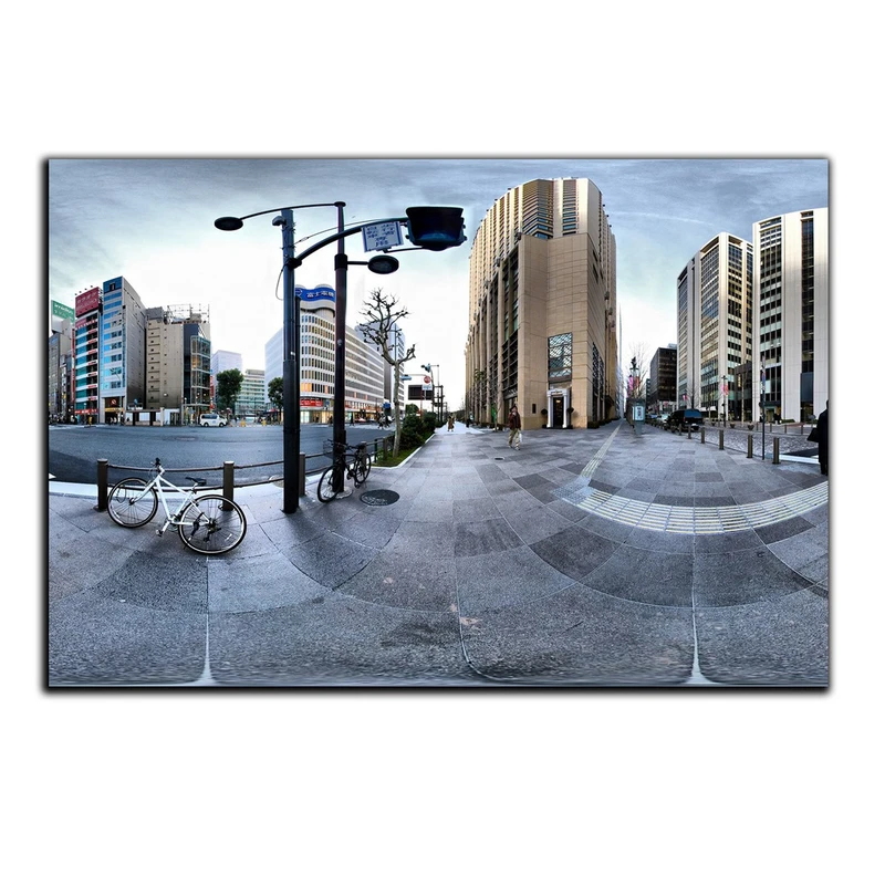 تابلو شاسی بکلیت طرح منظره شهر توکیو مدل SH-399