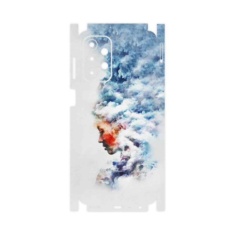 برچسب پوششی ماهوت مدل Women and the Cloud Digital Art-FullSkin مناسب برای گوشی موبایل سامسونگ Galaxy A23