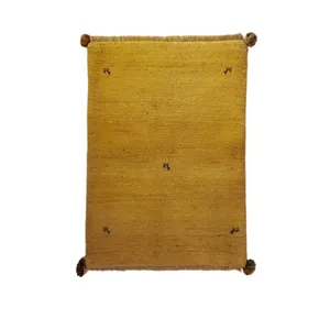 گبه فرش دستباف یک ونیم متری مدل  بافت قشقای شیراز کد NKP.Z.N120