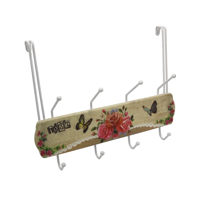 آویز لباس مدل گل و پروانه کد YP-8SHAKHE-39CM