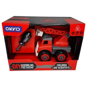 اسباب بازی مدل آتشنشانی طرح ساز و باز کد 1062