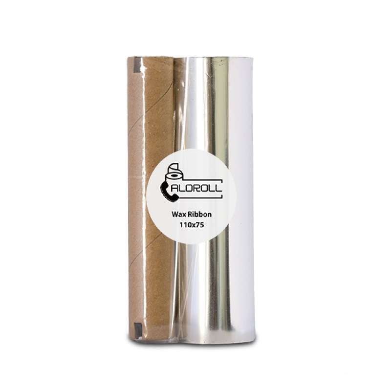 ریبون وکس الورول مدل WAX 75m x 110mm