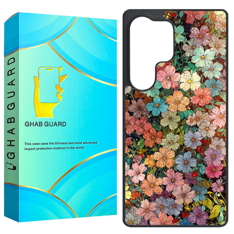 کاور قاب گارد طرح گل گلی مدل GS25U مناسب برای گوشی موبایل سامسونگ Galaxy S25 Ultra 