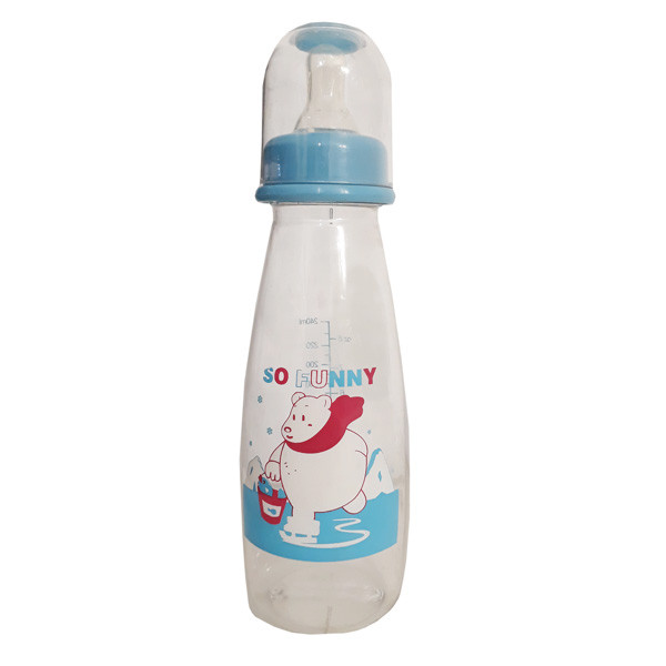 شیشه شیر طرح خرسی کد 95061-B گنجایش 240 میلی لیتر