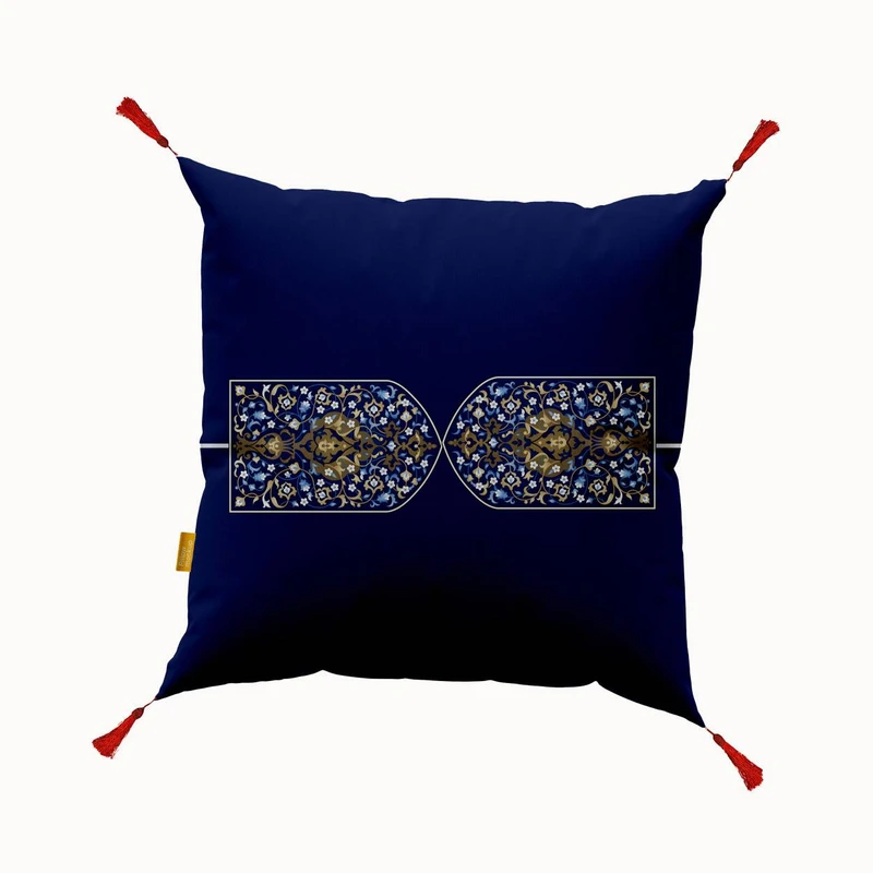 کاور کوسن مدل طرح دار کلاسیک - مدرن سایز ۴۰*۴۰ کد KR-02