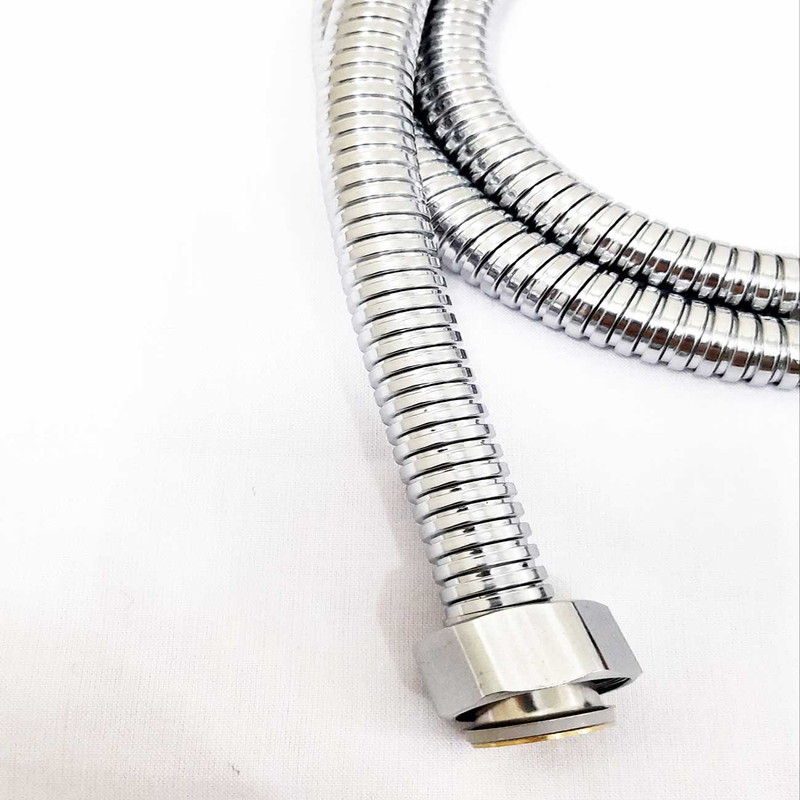 شلنگ دوش حمام مدل ریزبافت steel