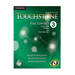 کتاب Touchstone 3 Second Edition اثر Jeanne Mccarten و Michael Mccarthy و Helen Sandiford انتشارات دانشگاه کمبریج 2 جلدی