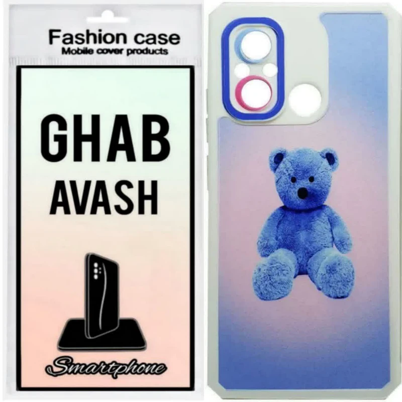 کاور قاب آوش طرح عروسکی مدل 01T مناسب برای گوشی موبایل شیائومی redmi 12C