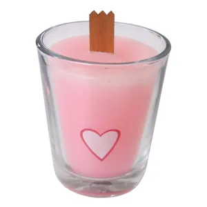 شمع لیوانی مدل سيب