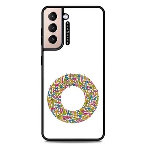 AKAM AMC-WSGS21P-ALPHADOODLEBET-15 Cover For Samsung Galaxy S21 Plus